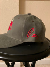 Load image into Gallery viewer, Olive w/red Pieux cap