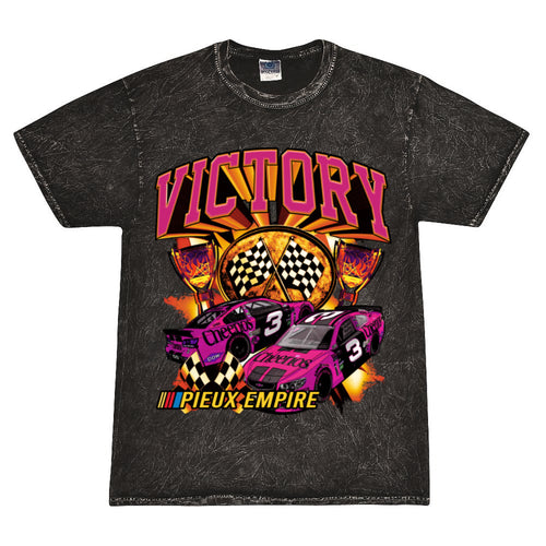 Vintage  “Victory Pieux nascar”  mineral washed tee