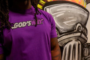 God’sWay purple tee